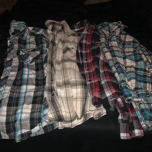 Men plaid shirts